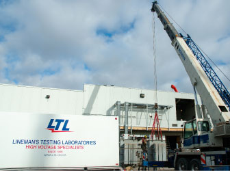 Substation Installation In Progress