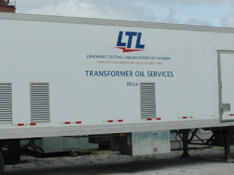 Transformer Oil Services Trailer